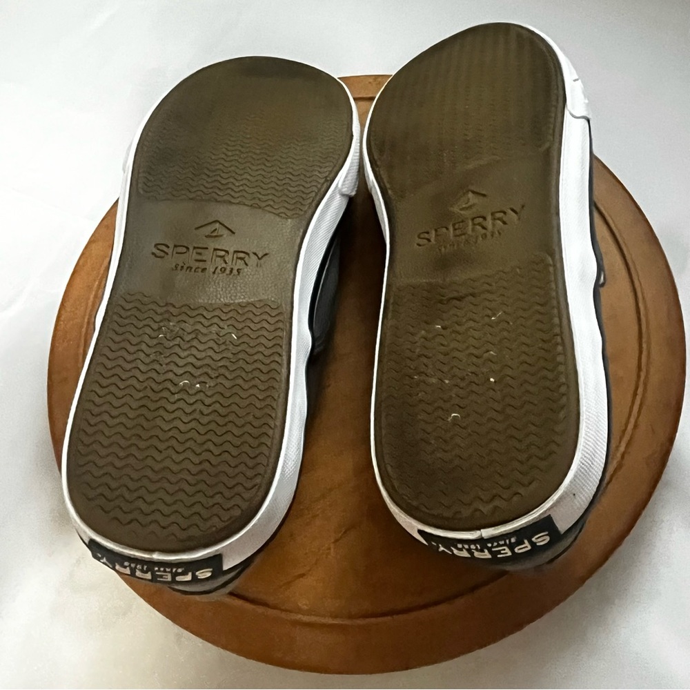 Sperry Men's Gray Top Slider Slip-On Shoes Like New Condition Sz 7 - Picture 4 of 7